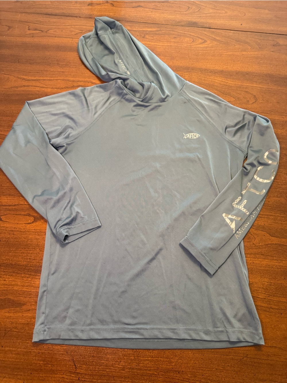 Aftco Youth Samurai Hood LS Shirt Medium